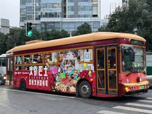 Chengdu: Hot Pot Bus Tour with City Night Views and Drinks