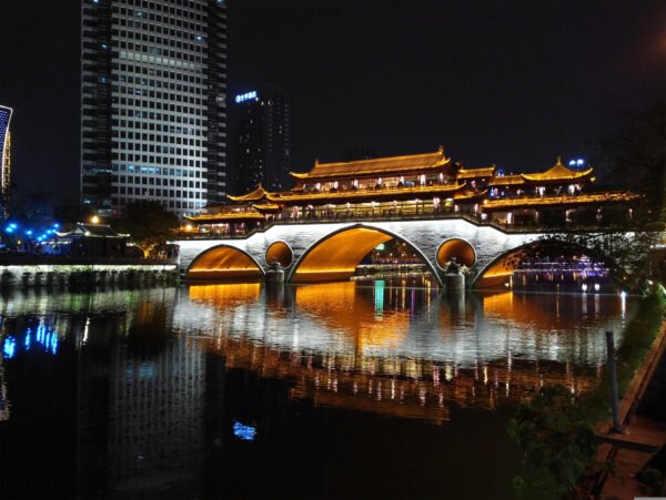 Chengdu: JinJiang River Night Cruise Tickets