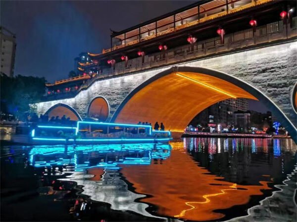 Chengdu: JinJiang River Night Cruise Tickets